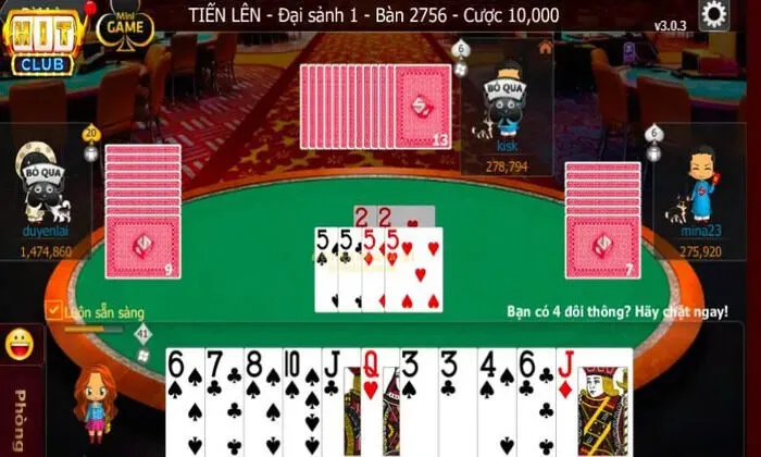 Cách đánh bài tiến lên luôn thắng - Mẹo và chiến thuật 2 Luật chơi bài tiến lên